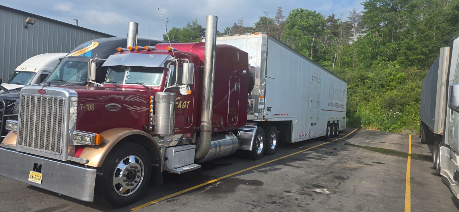 Enclosed Car transport.